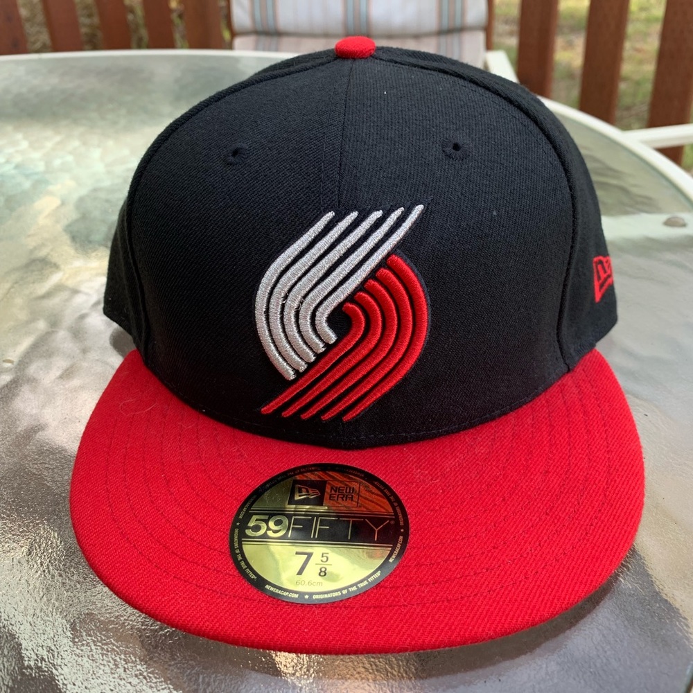 Portland Blazers fitted hat 7-5/8